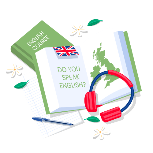 english course illustration