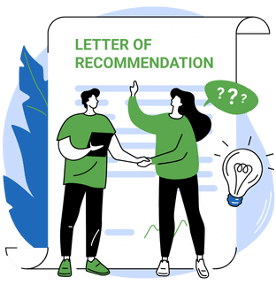 letter of recommendation illustration