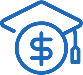 university financial aid icon