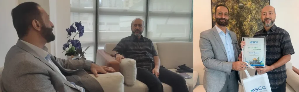 iesco meets Parti Pejuang Tanahair president