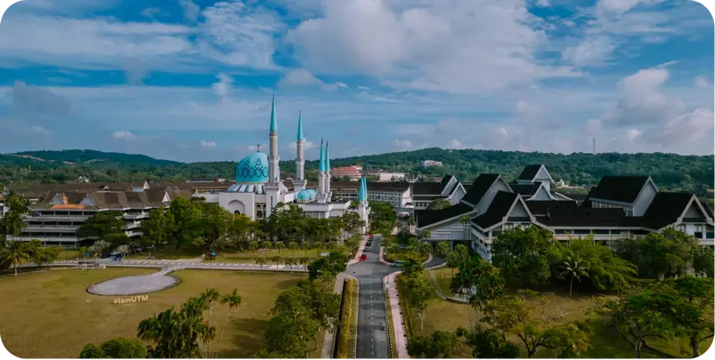 UTM University Malaysia campus mosque