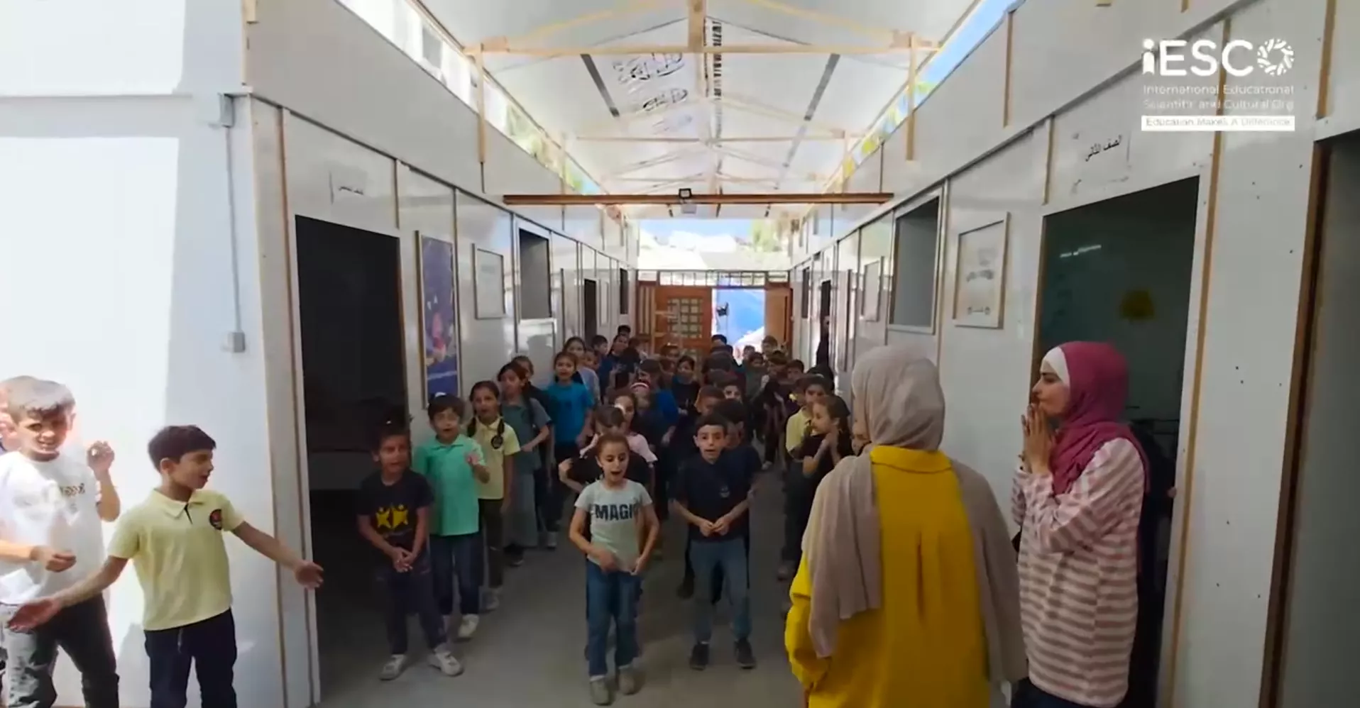 Aktiviti pendidikan dan sokongan pelajar di Gaza